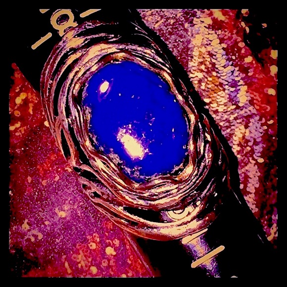 CLEOPATRAS EYESHADOW <> CRUSHED LAPIS. THIS LAPIS LAZULI IS FANTASTIC - Picture 4 of 7